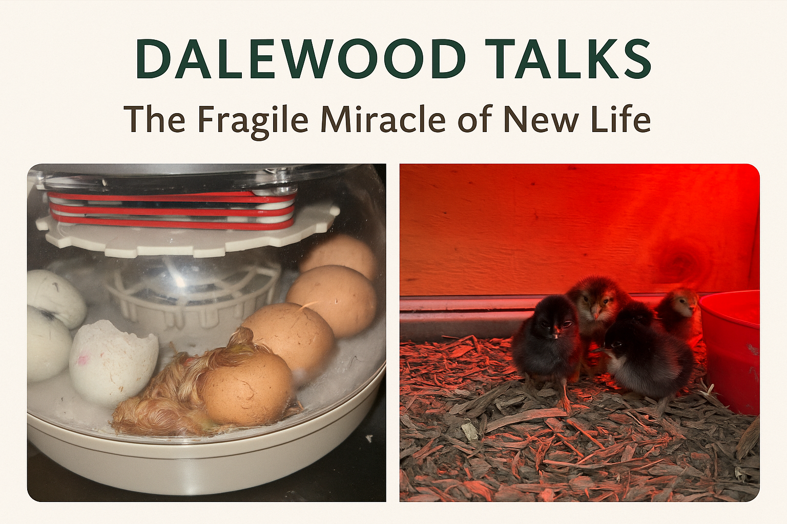 🐣 Dalewood Talks: The Fragile Miracle of New Life